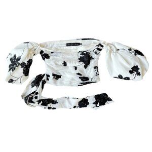 House of Harlow 1960 × Revolve Leya Embroidered Top Size: XS